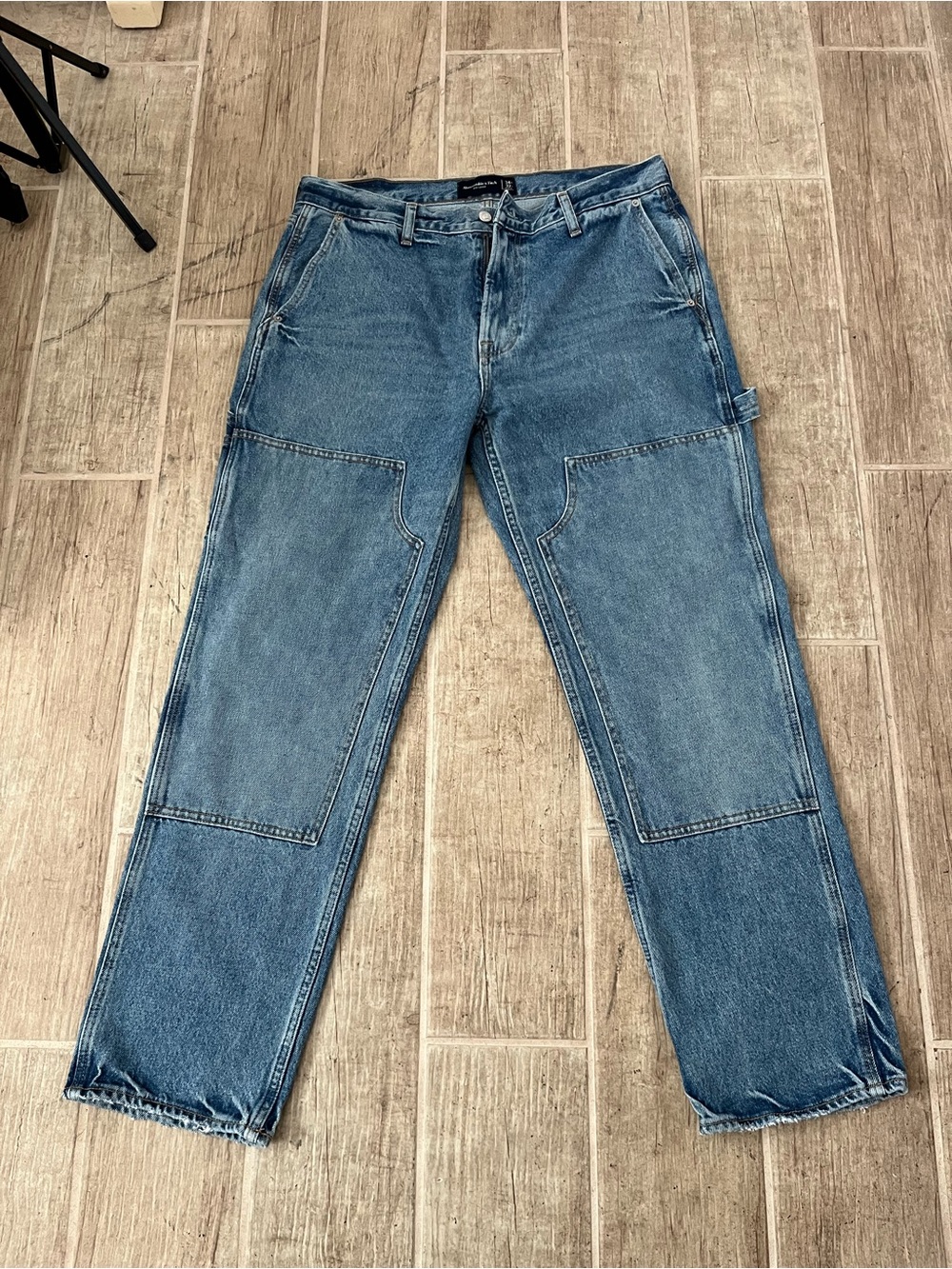 Men's Abercrombie 90s loose carpenter pants size 34X32